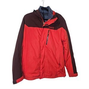 MARMOT Men's Mars Orange Ramble Component Jacket - Size‎ Medium